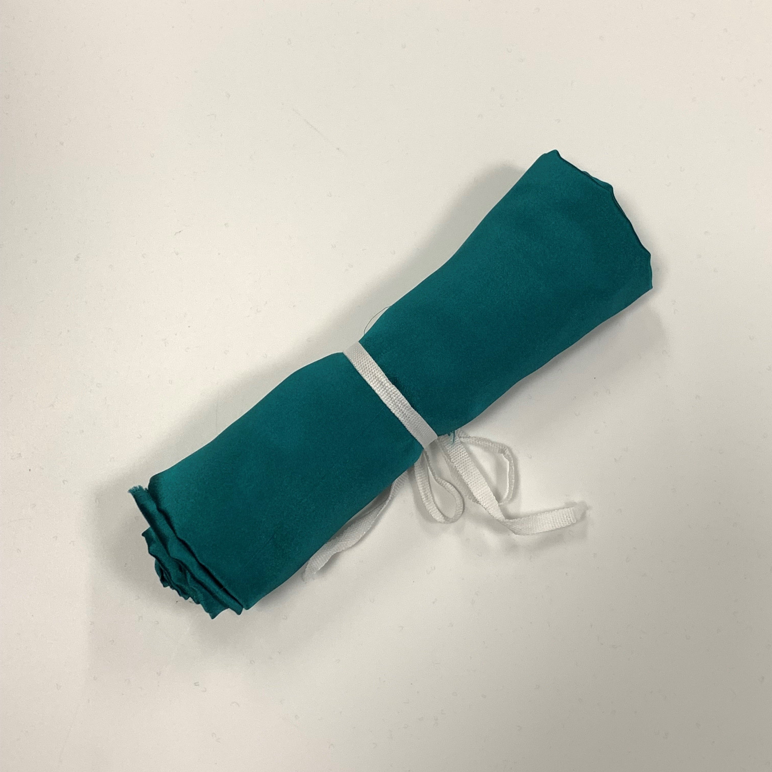 Emerald Sandwash Satin — lightweight and soft with a smooth luster satin finish, 100% mulberry silk, 140cm wide