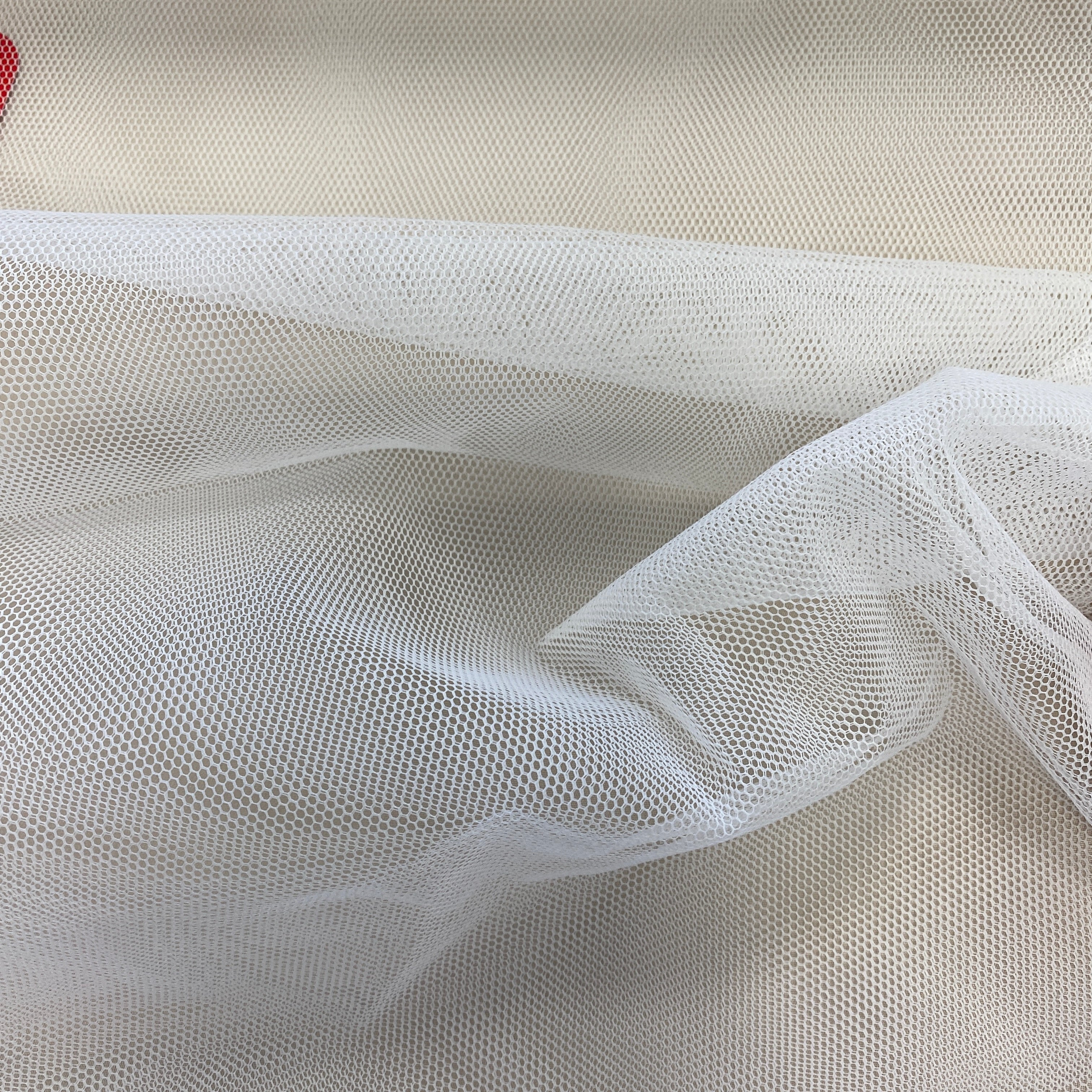 Stiff Net – Opal White