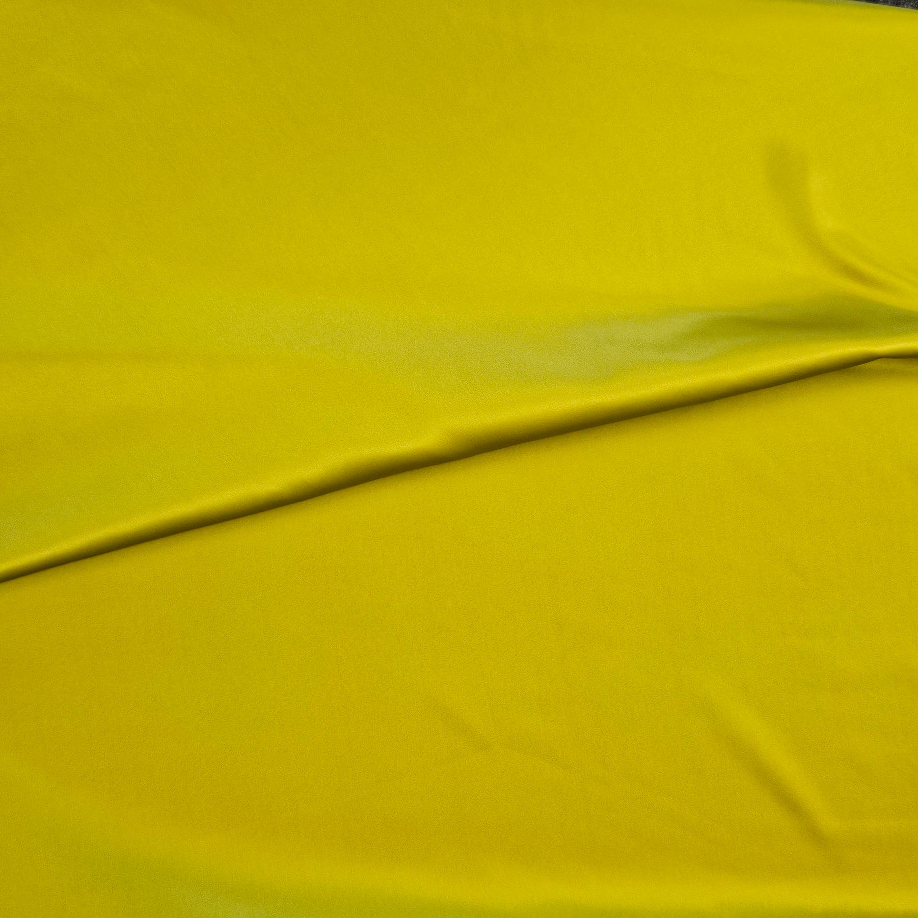 Stretch Satin Citron