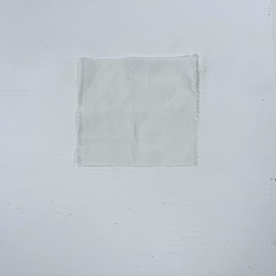 White Taffeta — a mid-weight silk taffeta with a smooth texture and crisp handle, 100% silk