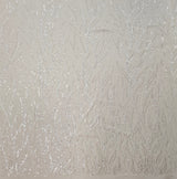 Ivory Embellished Tulle — featuring hand-beading and sequins, 60% rayon 40% nylon, 140cm wide