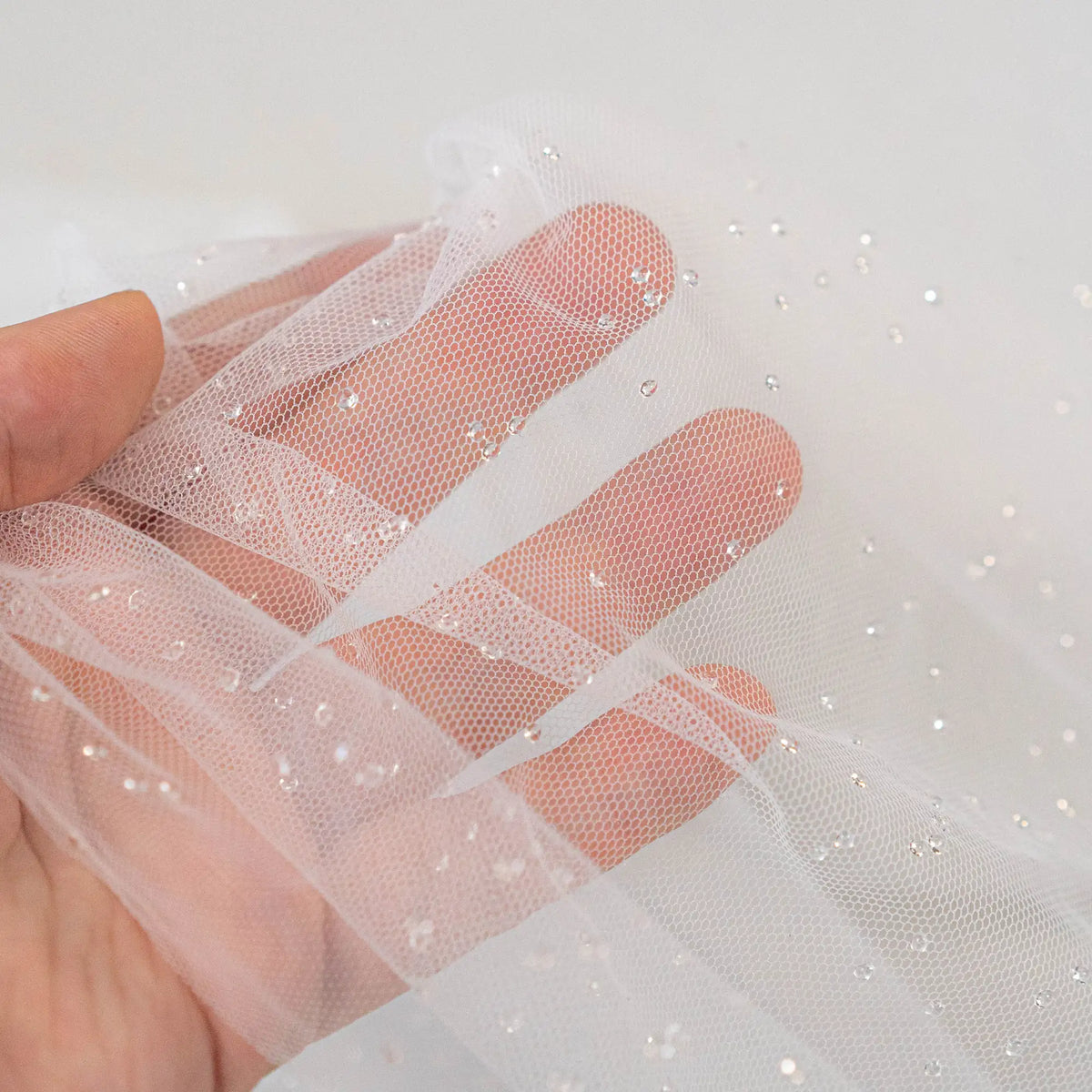 Water Drop Tulle - Ivory