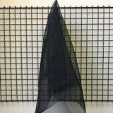 Remnant Silk Organza - Black