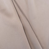 Almond Faux Acetate Satin — mid-weight double-faced polyester satin with a delustered finish, fluid drape and slight stretch