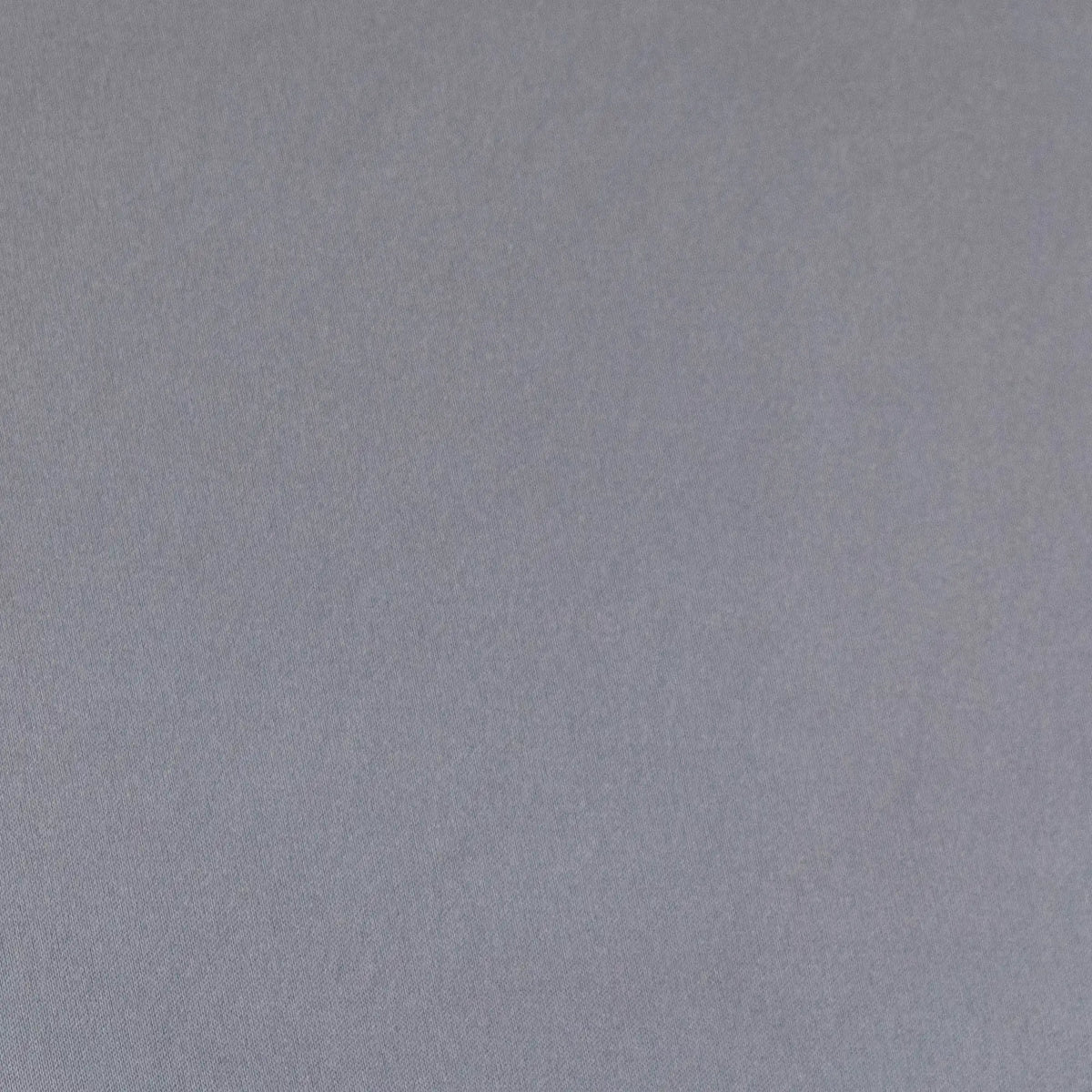 Grey Faux Acetate Satin — mid-weight double-faced polyester satin with a delustered finish, fluid drape and slight stretch