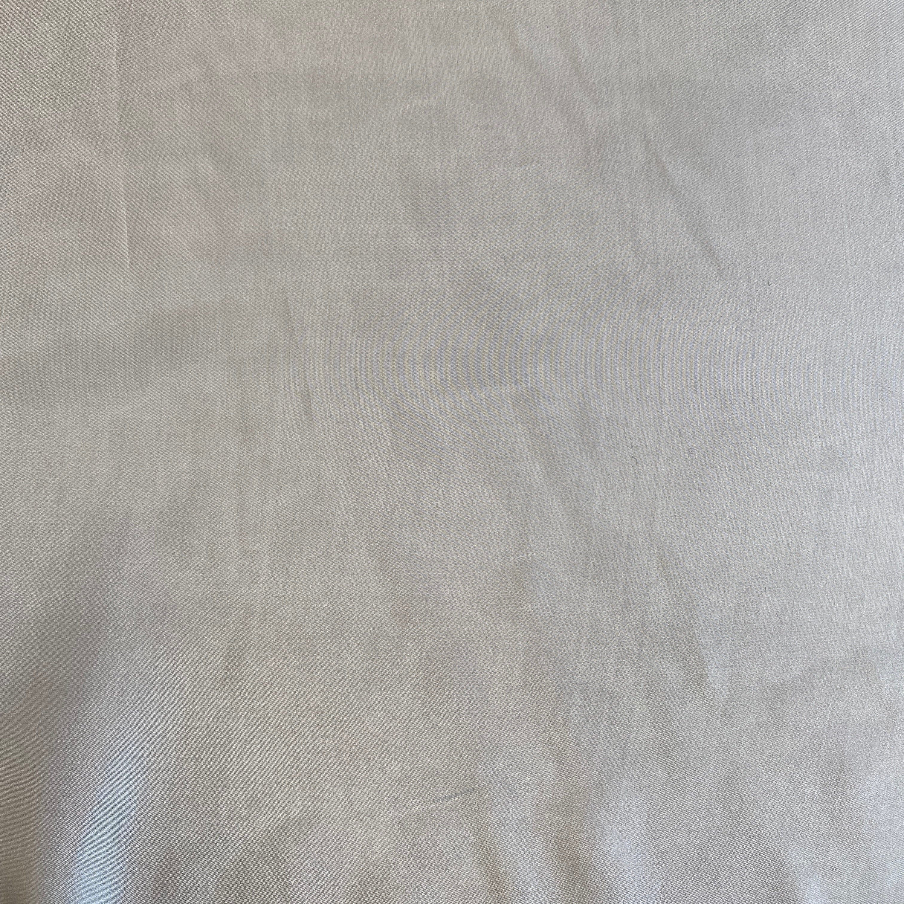 Taupe Habotai — soft with a light, airy drape and a smooth satin finish, 100% mulberry silk, 140cm wide
