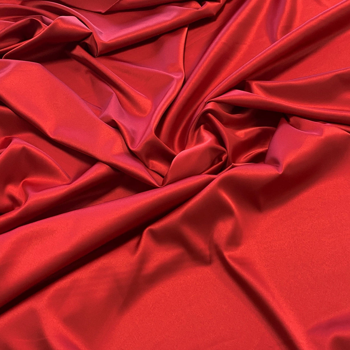 Remnant Polyester Lining Ruby