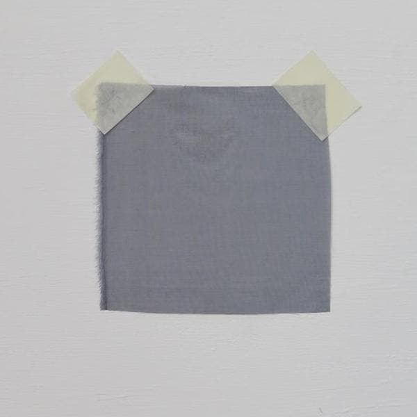 Remnant Silk Organza - Navy