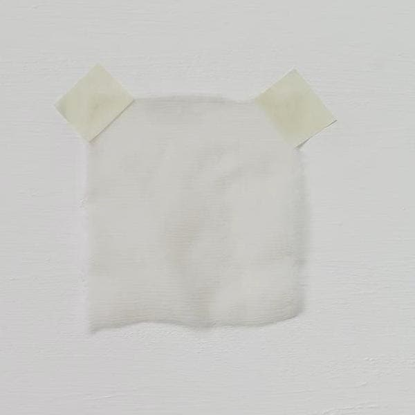 Remnant Crinkle Chiffon - Oyster