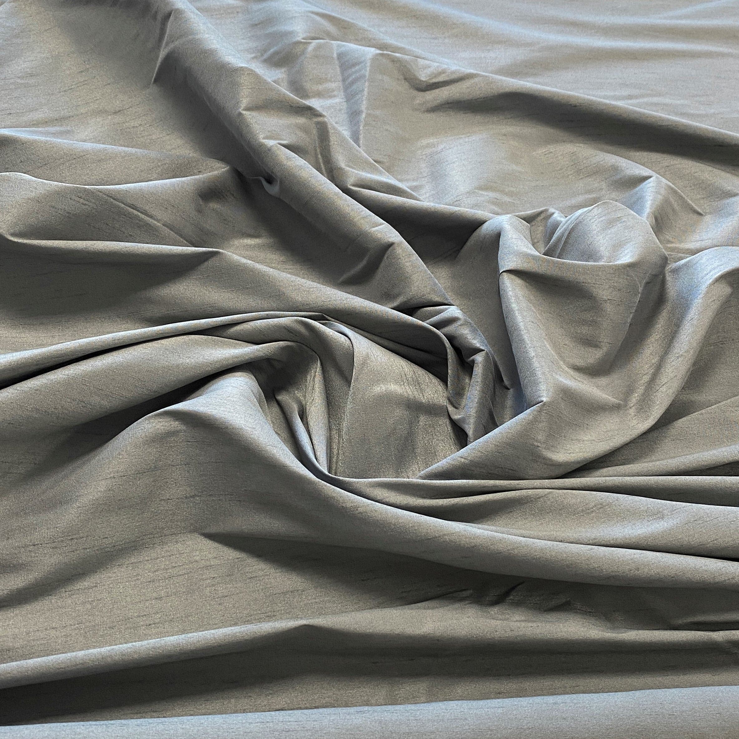Polyester Dupion - Charcoal