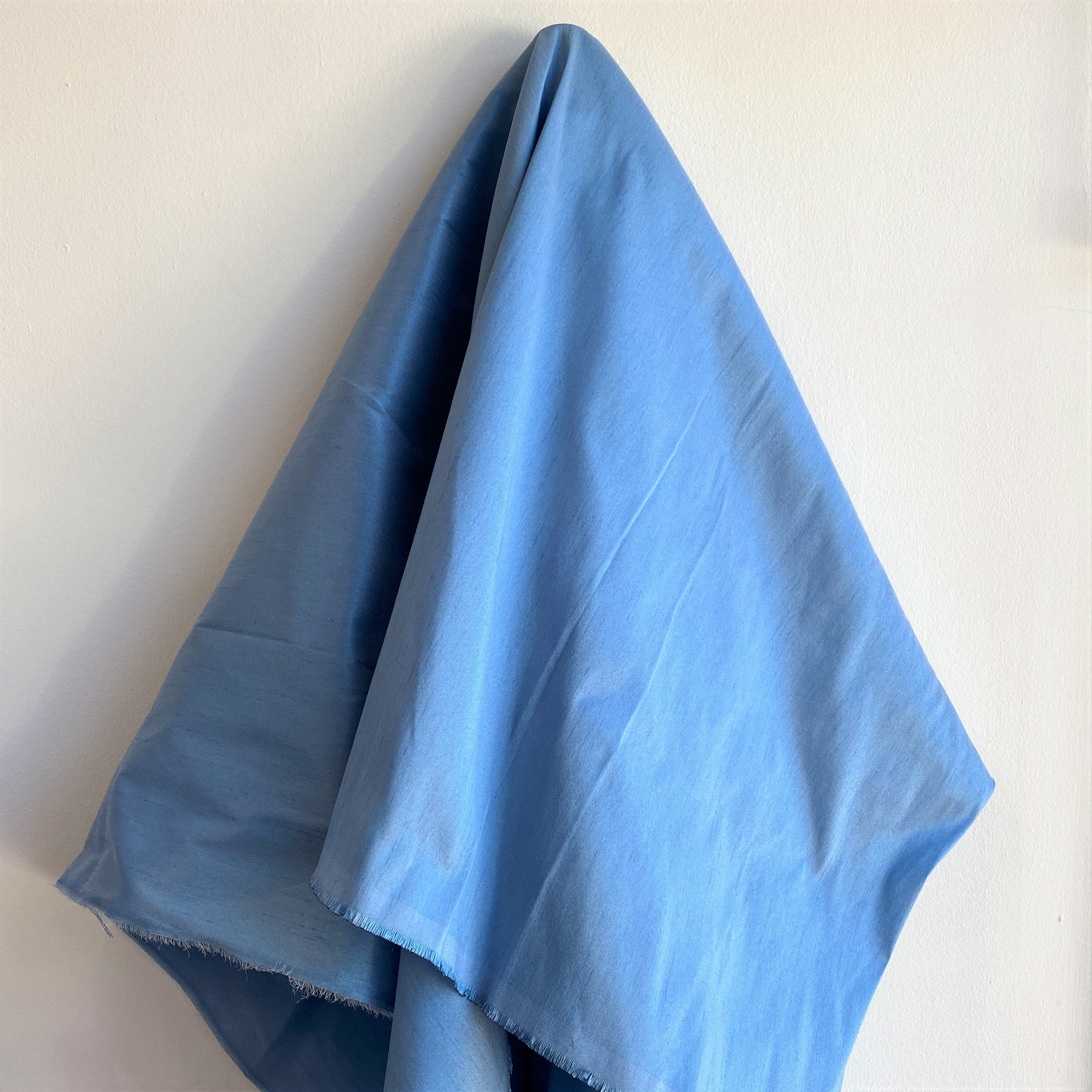 Polyester Dupion - Dusk Blue