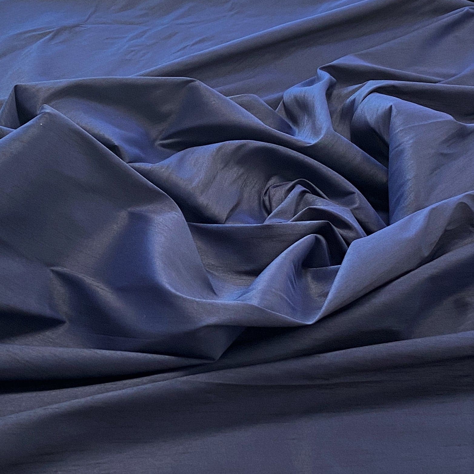Polyester Dupion - Navy