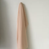 Remnant Georgette Stretch Nude
