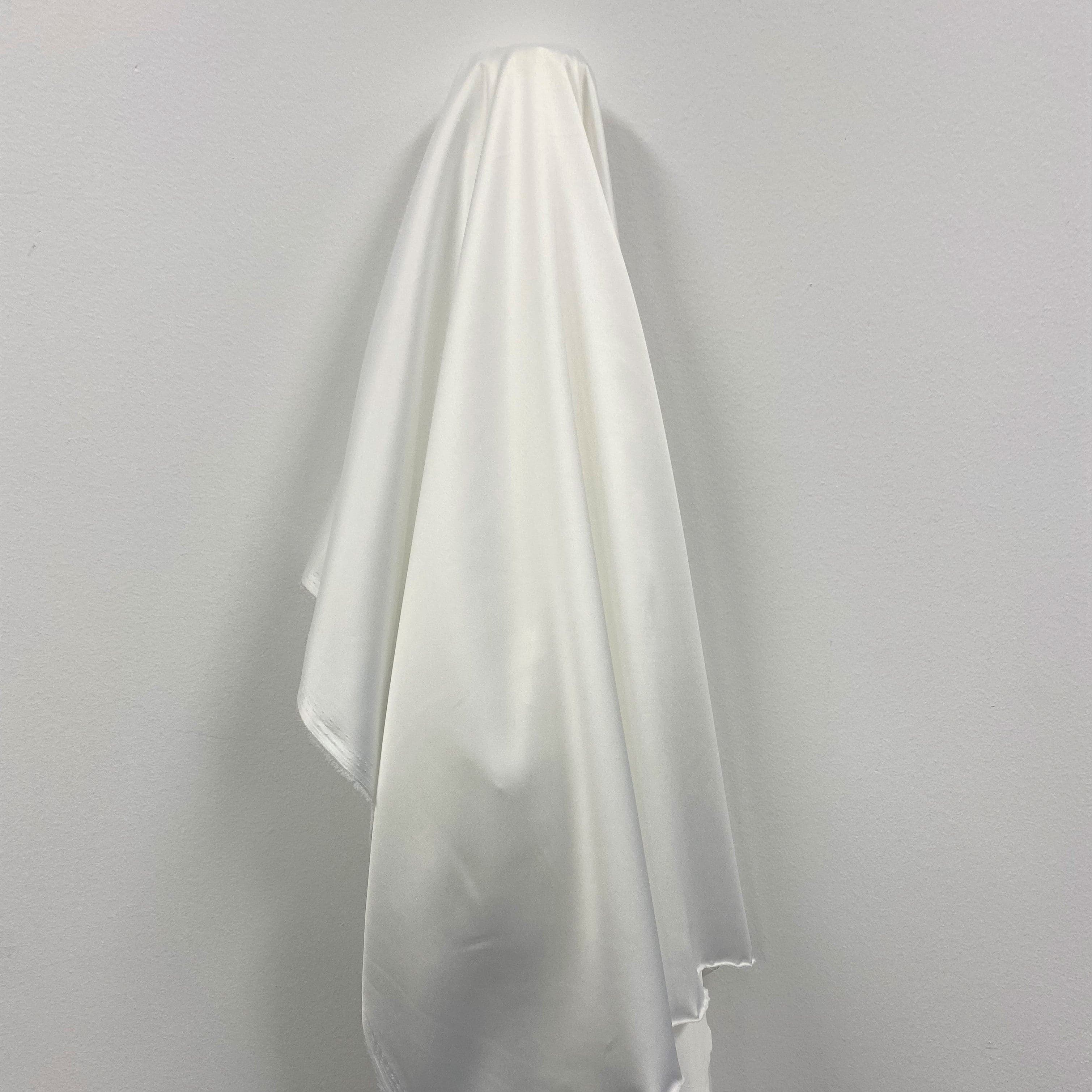 Remnant Stretch Polyester Lining Ivory