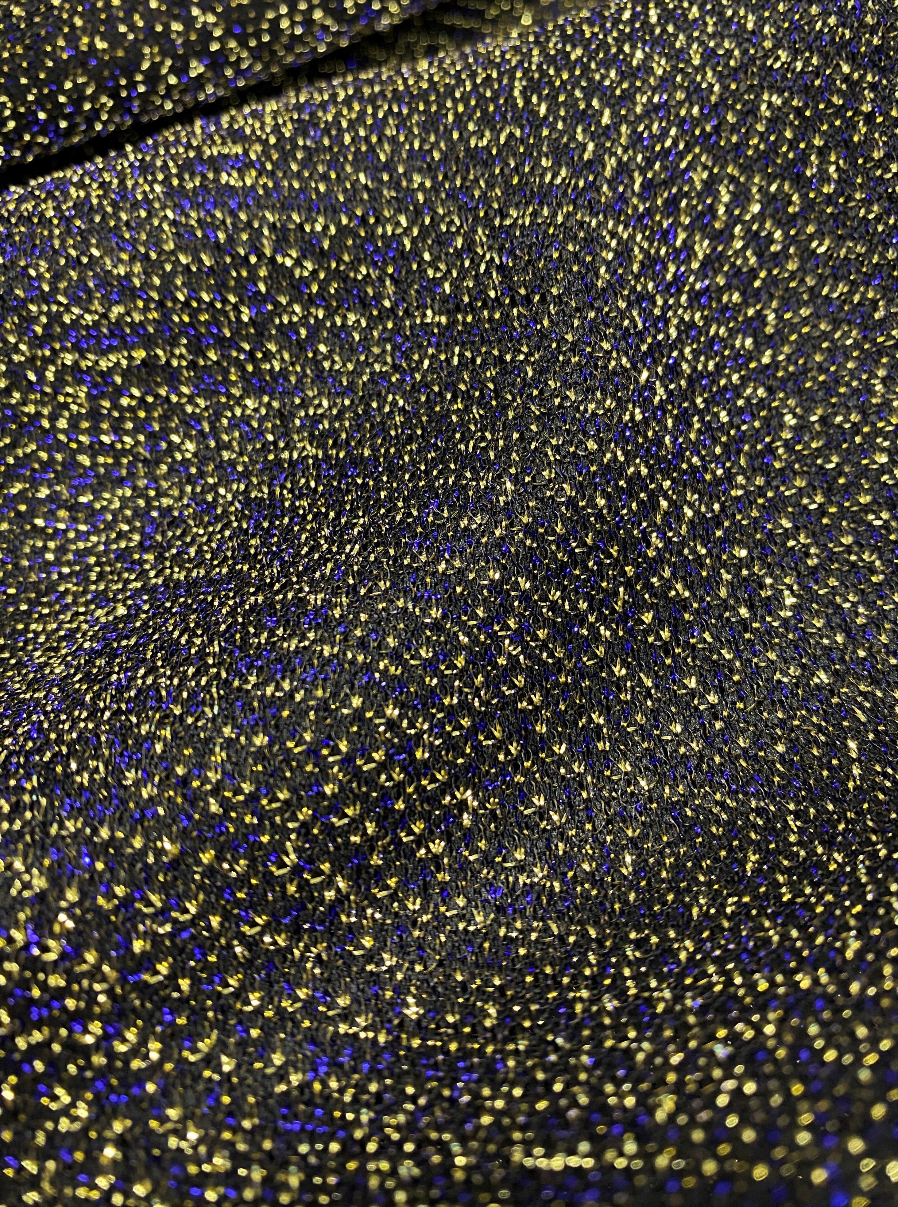 Remnant Metallic Mesh Knit Midnight