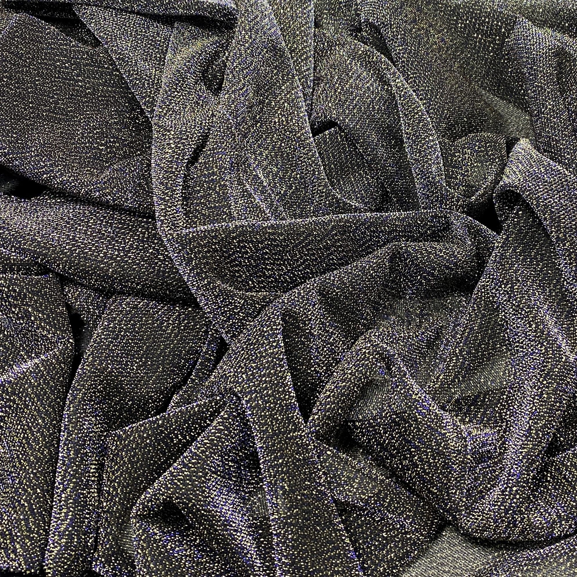 Remnant Metallic Mesh Knit Midnight