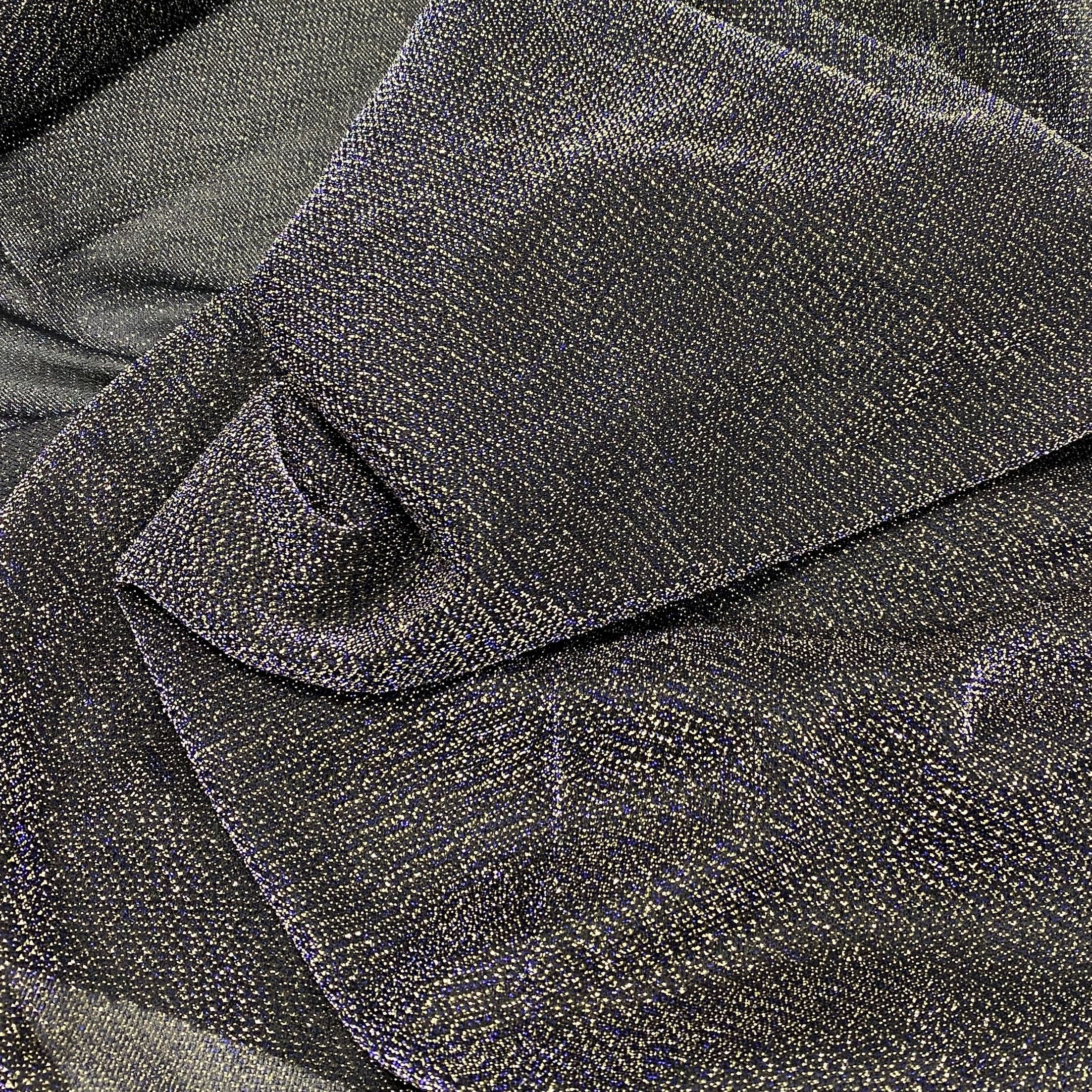 Remnant Metallic Mesh Knit Midnight