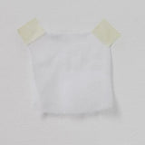 Remnant Crinkle Chiffon - Ivory