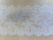 Beaded fine lace trim (1294bt) White