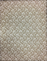 Pleated Floral Lace (1564) -Ivory