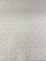 Floral Stretch Lace (1637) Ivory