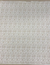 Ivory Geometric Lace — featuring geometric motifs, 120cm wide