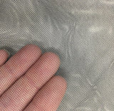 Black 2D Tulle — lightweight and soft, 100% nylon, 300cm wide