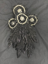 Crystal Applique A12586-1 Black
