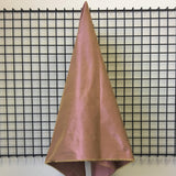 Clove Silk Dupion — mid-weight and crisp with a lightly slubbed texture, 100% silk, 137cm wide