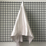 Dove Silk Dupion — mid-weight and crisp with a lightly slubbed texture, 100% silk, 137cm wide