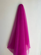 Fuchsia Power Net — a fine two-way stretch net, ideal for lingerie and appliqué