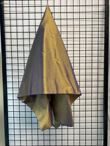 Sepia Silk Dupion — mid-weight and crisp with a lightly slubbed texture, 100% silk, 137cm wide