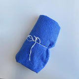 Blue Lace — featuring scalloped edges, a leaf design and a corded texture, in cotton, nylon and viscose, 145cm wide