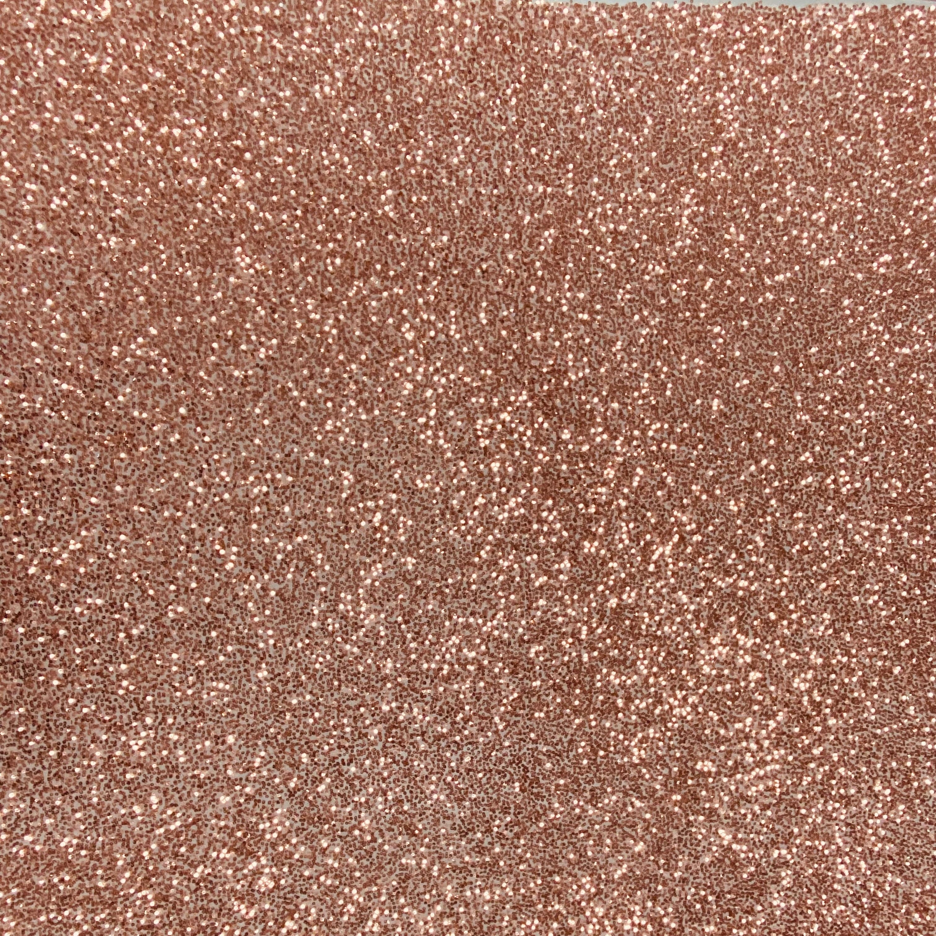 Rose Gold Sequin Georgette — heavily sequined on a 100% silk georgette base, with sequins running the length, 110cm wide