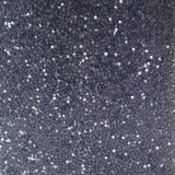 Navy Sequin Georgette — heavily sequined on a 100% silk georgette base, with sequins running the length, 110cm wide