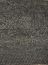 Black Floral Embellished Tulle — featuring floral motifs, a 3D floral design and hand-beading, 100% polyamide, 110cm wide