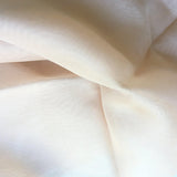 Nude Silk Organza — lightweight, sheer and smooth with a low-sheen finish, 100% silk, 137cm wide