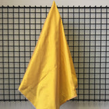 Sunflower Silk Dupion — mid-weight and crisp with a lightly slubbed texture, 100% silk, 137cm wide
