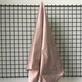 Tea Rose Silk Dupion — mid-weight and crisp with a lightly slubbed texture, 100% silk, 137cm wide