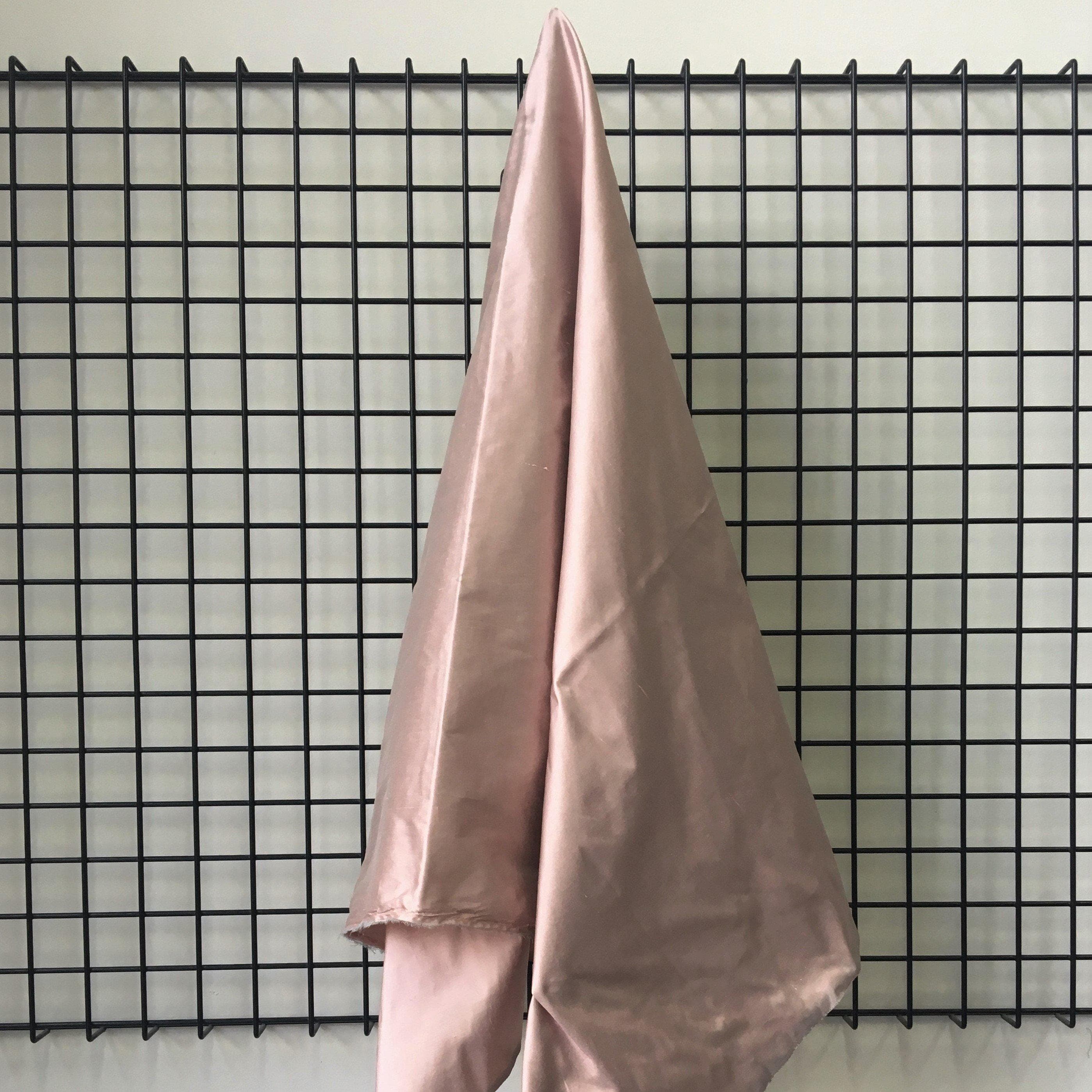 Tea Rose Silk Dupion — mid-weight and crisp with a lightly slubbed texture, 100% silk, 137cm wide