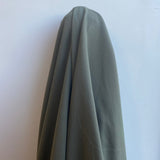 Khaki Recycled Waffle Knit — a soft waffle-textured knit in recycled polyester