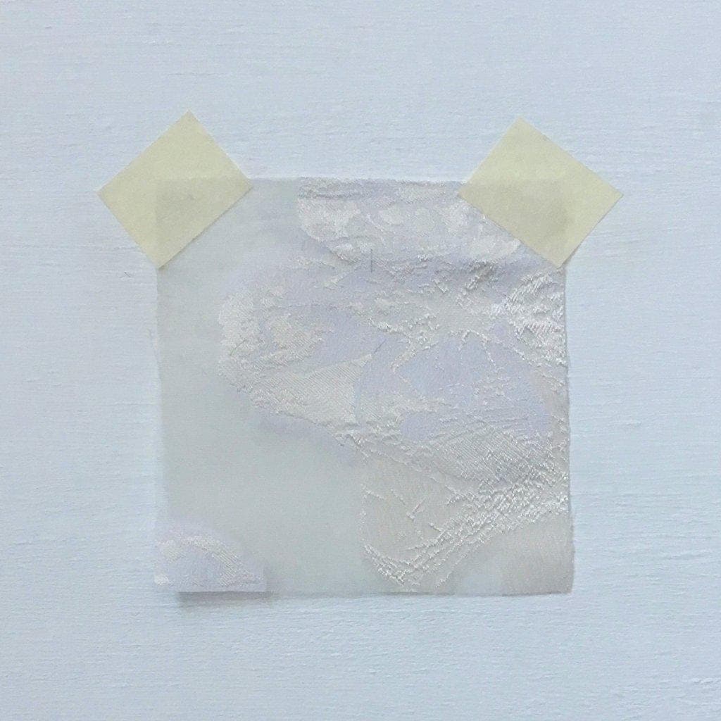Ivory Allegra Silk Jacquard