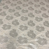 Ivory Allegra Silk Jacquard