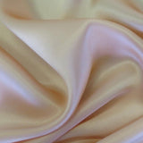 Apricot Sandwash Satin — lightweight and soft with a smooth luster satin finish, 100% mulberry silk, 140cm wide