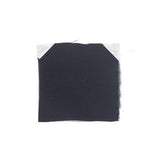 Black Crepe De Chine 23mm — a mid-weight silk crepe de chine with a matte finish and fluid drape, 100% silk, 137cm wide