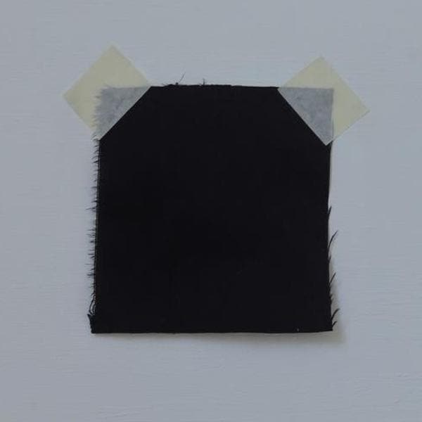 Black Silk Dupion — mid-weight and crisp with a lightly slubbed texture, 100% silk, 137cm wide