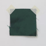 Bottle Green Silk Dupion — mid-weight and crisp with a lightly slubbed texture, 100% silk, 137cm wide