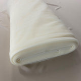 Pale Ivory Bridal Tulle — mid-weight, 100% nylon, 300cm wide