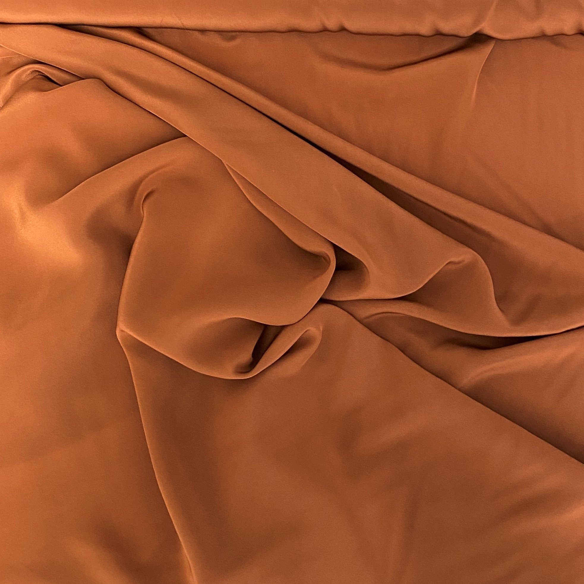 Crepe De Chine Cinnamon