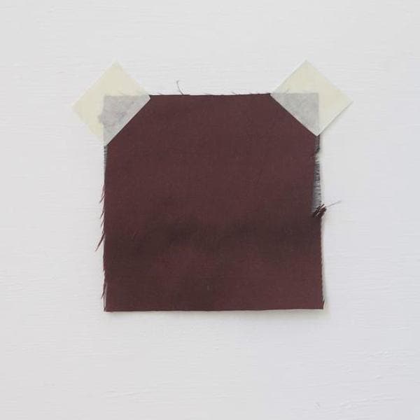 Chocolate Silk Dupion — mid-weight and crisp with a lightly slubbed texture, 100% silk, 137cm wide